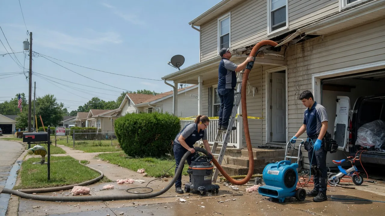 Water Damage Restoration in Orlinda, TN near me